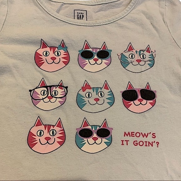 Gap Meow’s it going Long sleeve shirt
Size: 18-24 Months - Picture 7 of 8